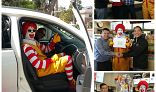 Ronald visits Orange County’s Top Store/Restaurants in the 2015 Shoe campaign