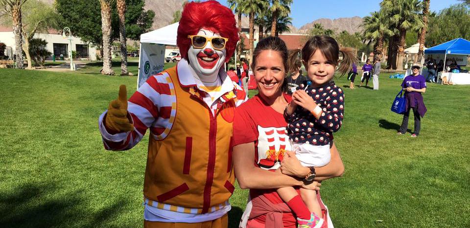 Rondald with Danica and Brooke Beare 