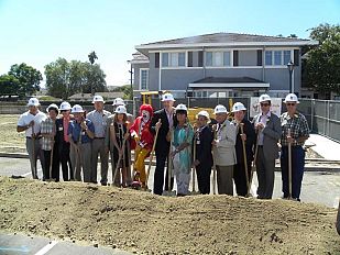 Groundbreaking for the new  IERMH House