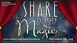 2016 Share in the Magic Gala Logo