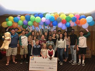 Top fundraisers Kidz For A Cause 