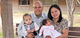 Family Portrait at the Bakersfield Ronald McDonald House