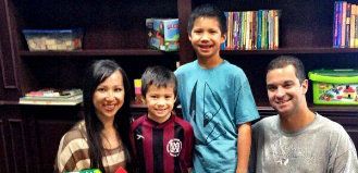 Keeping Families Close to share a moment 