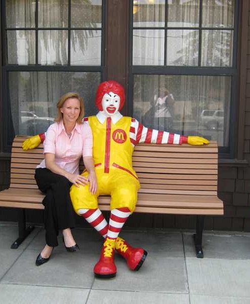 Marchelle Sellers at the Pasadena Ronald McDonald House