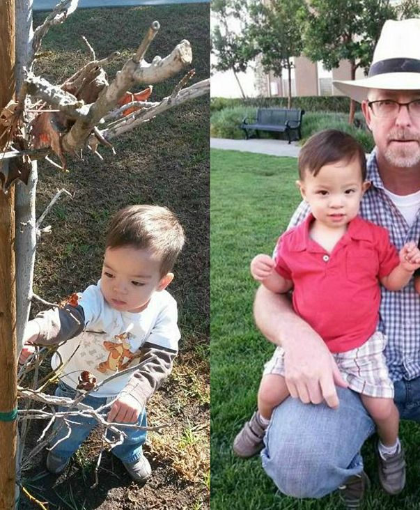 The McKenney twins then and now