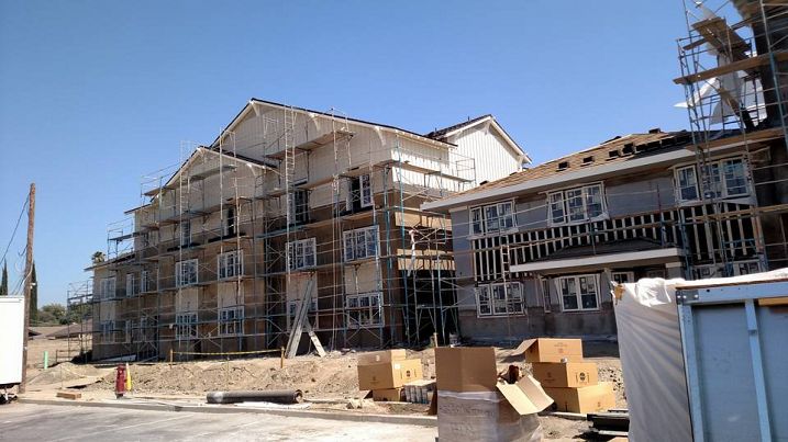 East wing of the IERMH House Under Construction