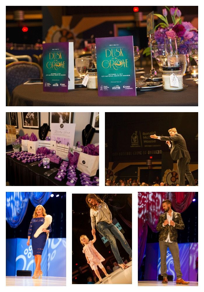 Dusk At the Grove Collage of images